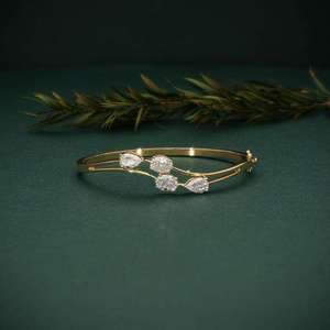 Bracelet en diamant de laboratoire pour femme, plaqué or, taille brillant ronde, certifié IGI, bijou de luxe, cadeau haut de gamme, diamant de qualité supérieure - Product Image 1