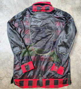 Camisas de franela para motociclistas, camisa de motociclista para hombre, franela suave para motociclismo con almohadillas aprobadas por la CE de nivel 2 - Product Image 3