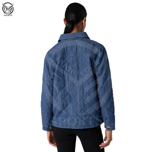 Hooded Denim <b>Jacket</b> Women Detachable Sweatshirt Style Jean Outerwear Hybrid - Product Image 2