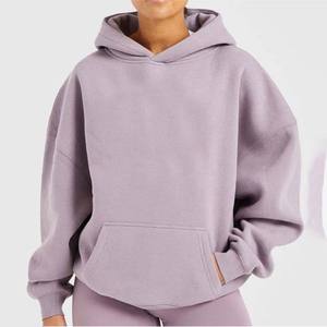 Sudadera con Logotipo, Manga Larga, Bolsillo, Estilo Hip-Hop, Holgada, Ropa de Invierno para Mujer - Product Image 4