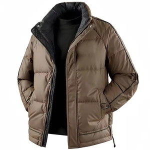 Blousons matelassés surdimensionnés pour hommes, personnalisés OEM, camouflage, prêts à expédier, coupe ample, imprimé dégradé intégral, par sublimation et broderie 2026 - Product Image 1