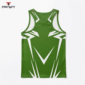 Custom Manufacturer's Casual Fitness Sports Muscle Neck <b>Tank</b> <b>Tops</b> 100% Polyester Summer <b>Loose</b> Sleeveless Quick Dry - Product Image 2