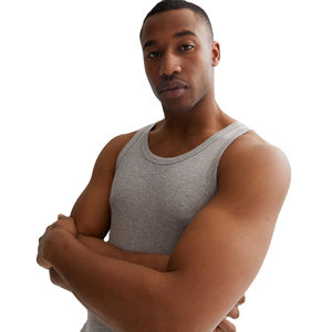 Chaleco Deportivo Personalizado al por Mayor con Logotipo para Hombre, Chaleco Deportivo de Secado Rápido, Camiseta sin Mangas Transpirable para Gimnasio y Fitness - Product Image 4