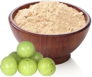 Polvo de Amla (Grosella) de la Mejor Calidad, Cultivado Silvestre en India, para el Crecimiento del Cabello, Suave y Sedoso, Extracto Vegetal Premium de Primera Calidad - Product Image 1