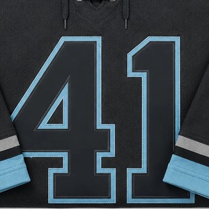 Jersey Hoki Es Pakaian Olahraga Desain Kustom Desain Terbaru Berkualitas Tinggi Unisex Bordir Bernapas dengan Harga Terjangkau - Product Image 5