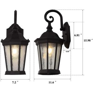 Lampada da Parete per Esterni, Eleganti Applique da Esterno - Product Image 3