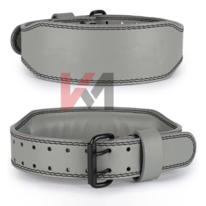 เข็มขัดยกน้ำหนักหนังแบบปรับได้พร้อมหัวเข็มขัดเหล็ก รองรับหลัง สำหรับฟิตเนส ออกกำลังกาย และเพาเวอร์ลิฟติ้ง - Product Image 5