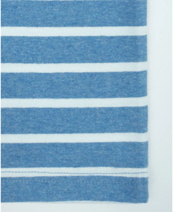 T-shirt en coton tricoté décontracté à rayures tie-dye surdimensionné à col rond et manches courtes pour homme 2026 - Product Image 5