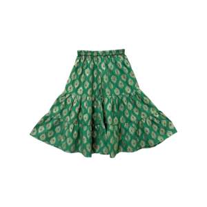 Ensemble de vêtements indiens pour filles, haut sans manches en polyester brodé rouge et vert, sharara, tenue décontractée élégante, vêtements de fête, Twisha Xpressions - Product Image 5