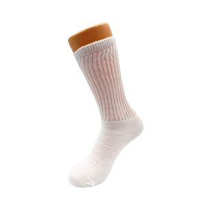 Calzini Sportivi da Donna Bianchi a Metà Polpaccio, Design Lungo in Cotone - Product Image 3