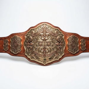 Ceinture de championnat en cuir personnalisée, trophée sportif personnalisé, plaque métallique, sangle, pour vainqueur de tournoi, vente en gros directe usine - Product Image 5