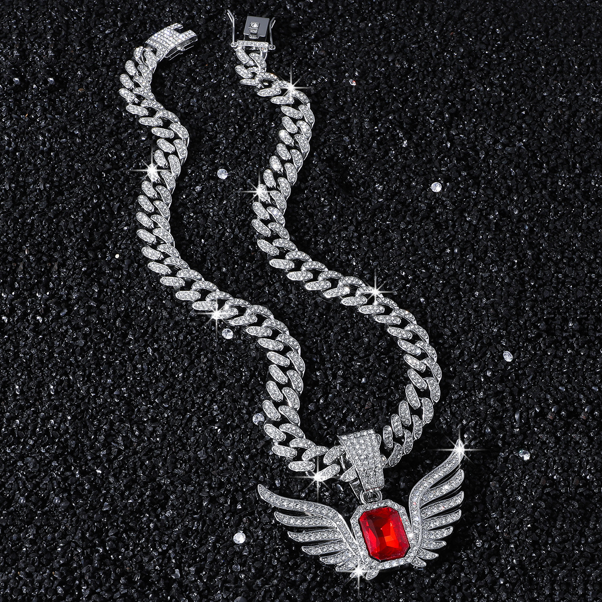 Silver-Red