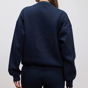 Women <b>Mock</b> <b>Neck</b> Sweatshirt Soft Pullover <b>Top</b> Casual Wear Daily Comfort Outfit Winter Style Use Women <b>Mock</b> <b>Neck</b> Sweatshirt - Product Image 6