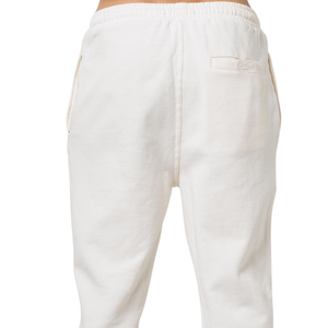 Customized <b>Mens</b> Leg Print <b>Trousers</b> Minimal Streetwear Pants <b>Elastic</b> Waist Relaxed Fit Cuffed Bottom OEM Garment Factory Supplier - Product Image 4
