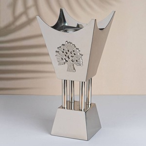 Stainless Steel Incense Burner with Tree Design Aromatherapy Diffuser All-Season Use - Product Image 3
