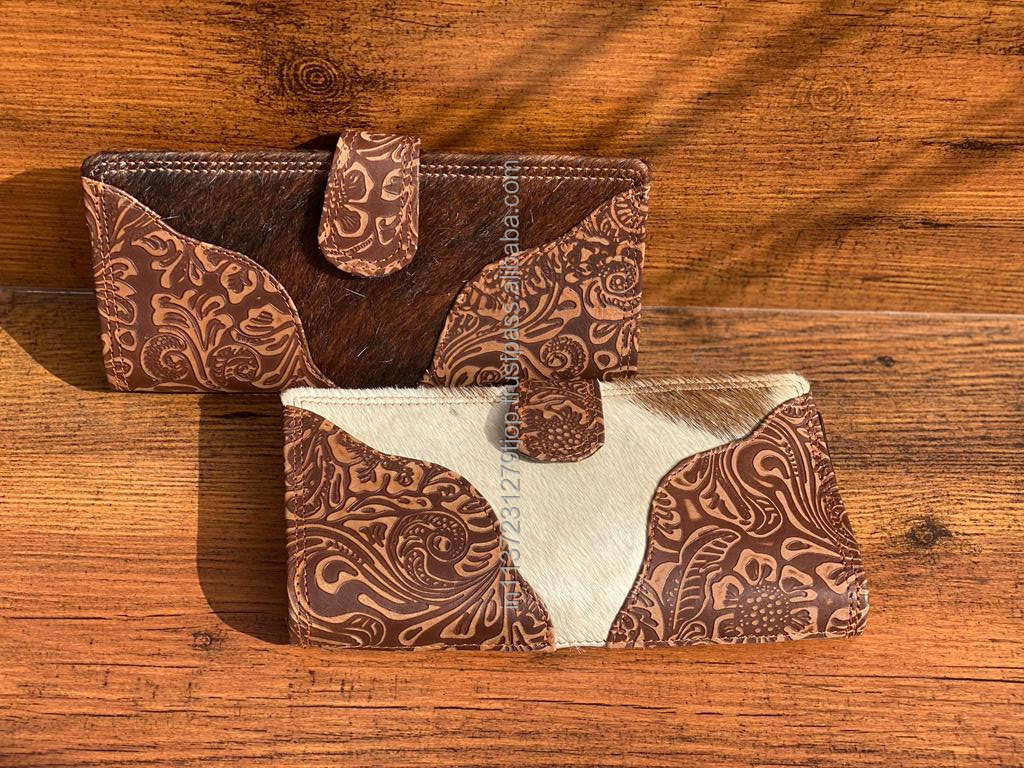 Brown With Embossed Print