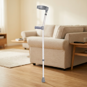 Canne de soutien légère et réglable en aluminium pour avant-bras et coude, avec poignée en caoutchouc, 32 pouces, hauteur réglable, capacité de charge 100 kg, pour usage domestique (adultes) - Product Image 6