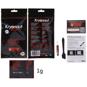 Grizzly térmico <span class=keywords><strong>Kryonaut</strong></span> Extreme 12,5 W/mK 1g Super refrigeración pasta térmica materiales de aislamiento elementos para calor de radiador 5090 - Product Image 6