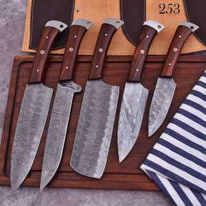 Latest Cooking <b>Knife</b> <b>Set</b> Durable Damascus Steel Blades High Quality Kitchen Tasks Chef <b>Knife</b> <b>Set</b> Available At Wholesale Rate - Product Image 1
