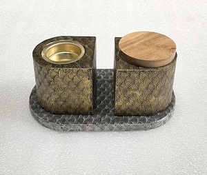 Modern Design Resin Bakhoor Burner Tray <b>Set</b> Resin Mubkhar Tray <b>Set</b> Incense Burner Tray <b>Set</b> Loban At very low factory Price - Product Image 5