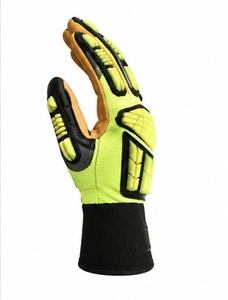 Guantes de Trabajo Resistentes a Impactos MUBASHAR PRO GRIP INTERNATIONAL, Diseño Ergonómico Moderno, Recubrimiento de Nitrilo en la Palma - Product Image 6
