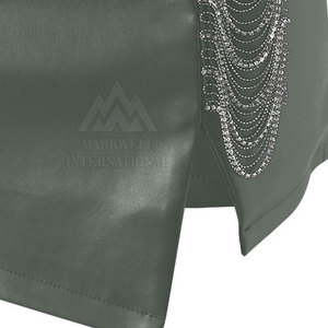 กระโปรงหนังแท้คุณภาพพรีเมียม ดีไซน์ล่าสุดปี 2026 สินค้าขายดี กระโปรงหนังยอดนิยม - Product Image 6