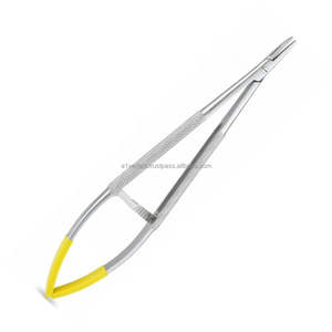 Portaagujas de Acero Inoxidable con Certificación ISO y CE A-1 VERITAS T/c Barraquer de 14 cm, Instrumento de Sutura |   Kit de sutura, instrumento médico - Product Image 4