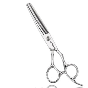 Ciseaux à effiler professionnels pour la coupe de cheveux, 6 pouces, sans soudure, pour barbier, ciseaux texturisants, ciseaux de mélange - Product Image 6