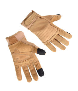 Gants de karting en cuir résistants aux coupures, aux perforations et à l'eau, confortables, à doigts entiers avec fermeture auto-agrippante - Product Image 4