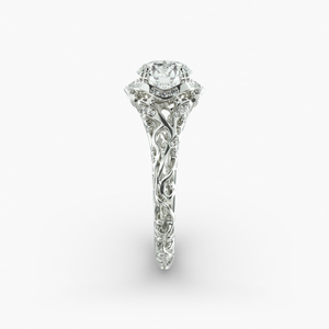 Anillo de Plata de Ley 925 de Diseño Vintage con Microdiamantes, Joyería Fina Clásica para Novia, Estilo de Aniversario de Bodas - Product Image 2