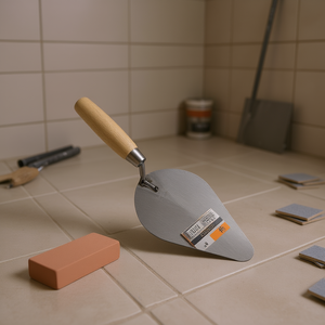 Coupe-briques industriel de 8 pouces en forme de pêche à texture solide pour une découpe efficace des carreaux adhésifs pour sols de salle de bain - Product Image 3