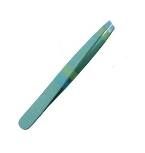 Pince à épiler chirurgicale Source Surgical Beauty pour sourcils, en acier inoxydable, classique, 4 styles (oblique, pointu, durable, fin), longueur 10 mm, directement de l'usine - Product Image 1