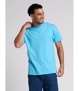 T-shirt classique unisexe à col rond JERZEES en gros — T-shirt vierge à manches courtes pour impression personnalisée, sérigraphie, rouge - Product Image 4