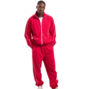 Traje Deportivo con Cuello Alto, Transpirable, Ligero, de Poliéster, para Hombre, Talla Grande - Product Image 2