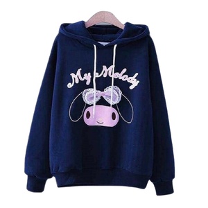 Sudaderas con capucha de mujer de alta calidad 100% algodón transpirable y antibolitas logotipo personalizable impreso invierno con capucha producto de mujer - Product Image 2