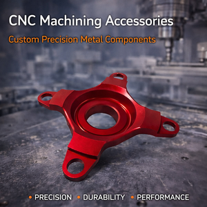 Accessoires d'usinage CNC, composants métalliques de précision sur mesure avec brochage, électroérosion à fil et usinage pour l'acier inoxydable - Product Image 2