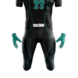 Ropa Deportiva para Entrenamiento, Práctica y Competición, Uniformes de Fútbol Americano, Ropa de Equipo, Conjunto de 2 Piezas con Pantalones Cortos, Unisex - Product Image 4