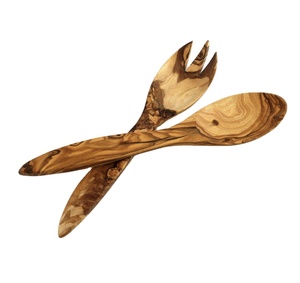 ชุดช้อนส้อมมีดสลัดไม้อะคาเซียธรรมชาติดีไซน์ยอดนิยมชุดรับประทานอาหารชุดเสิร์ฟสลัดผลิตภัณฑ์ใหม่เครื่องใช้บนโต๊ะอาหาร - Product Image 1