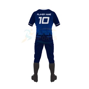 Uniformes de Béisbol Personalizados APRI SPORTS, Conjunto de Camiseta y Pantalones Cortos para Hombre, Poliéster que Absorbe la Humedad, Impresión Sublimada con Nombre del Equipo - Product Image 5