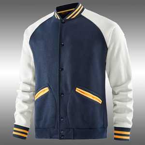 Chaqueta Varsity Personalizada con Logotipo Bordado, Chaqueta de Béisbol de Cuero y Lana de Alta Calidad - Product Image 3