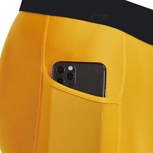 100% Qualified <b>Men</b> Mid Waist Canvas <b>Compression</b> <b>Shorts</b> | Elastic Quick Dry | Fitness Gym Sport Training Running Workout <b>Shorts</b> - Product Image 4