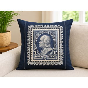 Modern Luxury Square 100% Cotton Decorative Cushion <b>Cover</b> | Premium Printed <b>Throw</b> Pillow <b>Cover</b> Washable Stitched Home Interiors - Product Image 2