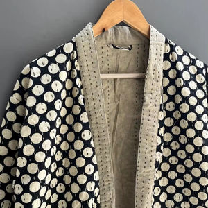 Fabricante y Mayorista de Kimonos de Algodón para Mujer, Bata de Baño, Vestido de Playa, Bata Kantha Hecha a Mano, Bata de Baño 100% Algodón - Product Image 1