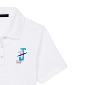 Polo pour femme à manches courtes, col classique, en mélange de coton, décontracté, pour le golf, affaires, mode, vêtements - Product Image 5