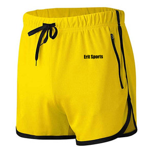 Pantalones Cortos Deportivos para Hombre, Corte Holgado, Cintura Media, Color Sólido, con Cordón Ajustable, Tallas Grandes, Secado Rápido, Venta al Por Mayor en Línea - Product Image 5