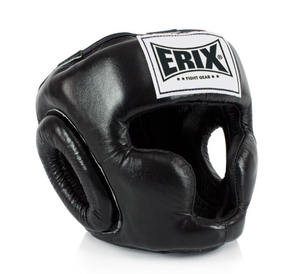 Casco de Seguridad de Cuero de Alta Calidad, Duradero y Hecho a Medida, con Ventilaciones de Aire para Boxeo, Kickboxing, Muay Thai, Entrenamiento de MMA, Doble Protección - Product Image 2