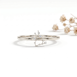 Bague Signe Astrologique Sagittaire Premium Or Diamant Bijou Voyage Tendance Indispensable 2026 - Product Image 2