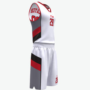 Ventes en gros d'ensembles d'uniformes de basket-ball nationaux personnalisés pour hommes, maillots respirants, confortables et professionnels, maillots de basket-ball pas chers - Product Image 1