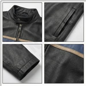 Chaqueta informal de moda de cuero para exteriores para mujer con bolsillos laterales/Chaqueta de cuero personalizada con logotipo personalizado para mujer - Product Image 4