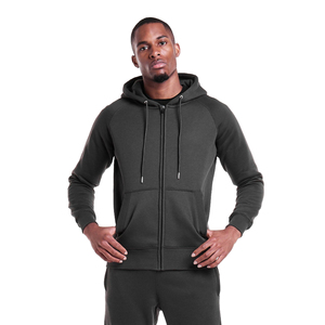 Sudaderas con Capucha Extra Grandes para Hombre de Alta Calidad, 96% Poliéster, 4% Elastano, con Logotipo Personalizado Impreso, Cierre de Cremallera, Gruesas y Resistentes, al por Mayor - Product Image 2
